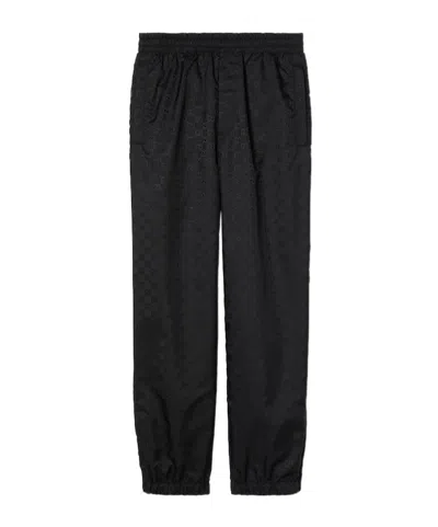 Gucci Interlocking G Track Pants In Black