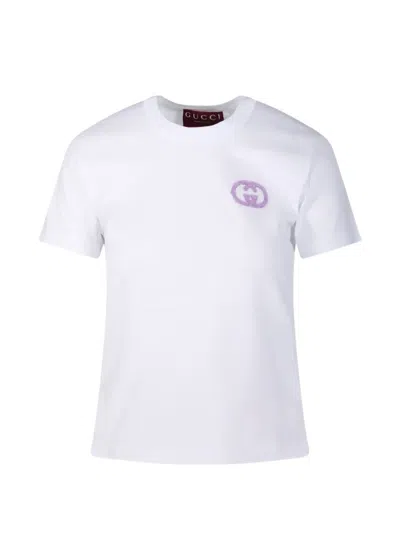 Gucci Interlocking G T-shirt In White