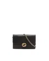 Gucci Interlocking G Wallet On Chain In Black