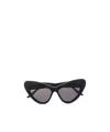 Gucci Interlocking Gg Cat-eye Sunglasses In Black