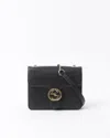 Gucci Interlocking Gg Chain Shoulder Bag In Black
