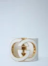Gucci Women Interlocking Gg Cuff Bracelet In Neutral