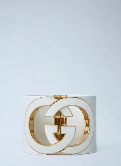 GUCCI INTERLOCKING GG CUFF BRACELET