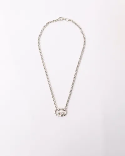 GUCCI GUCCI INTERLOCKING GG NECKLACE