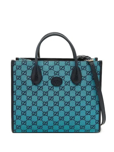 Pre-owned Gucci Interlocking Gg Tote Bag