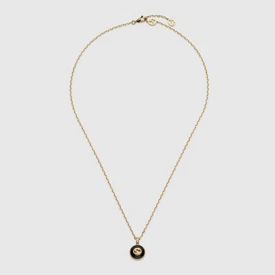 Gucci Interlocking Gliederhalskette 18 Karat In Yellow
