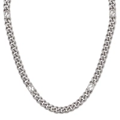 Gucci Necklace With Interlocking G In Undefined