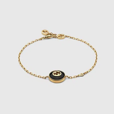 Gucci Interlocking Kettenarmband 18 Karat In Gold