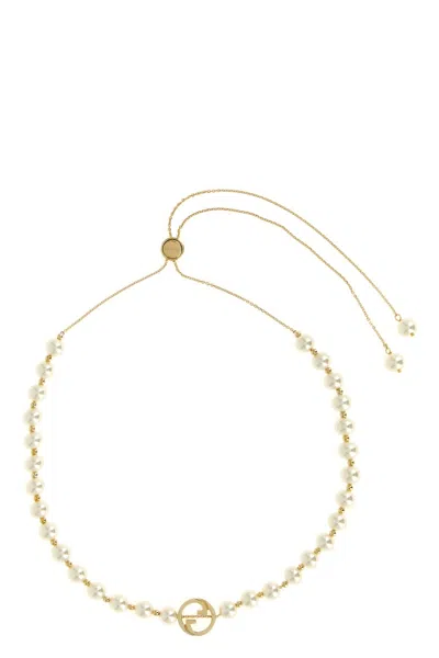 Gucci ' Interlocking' Necklace In Multi