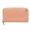 GUCCI GUCCI INTERLOCKING PINK LEATHER WALLET  (PRE-OWNED)