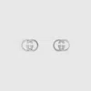 Gucci Interlocking Stud Earrings In Undefined