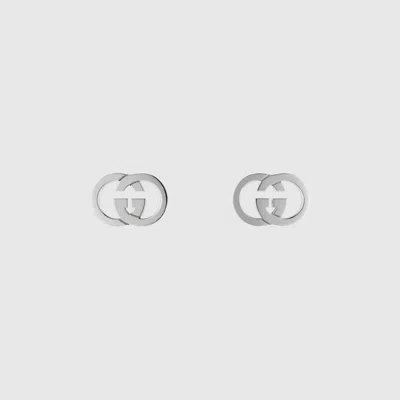 Gucci Interlocking Stud Earrings In Undefined