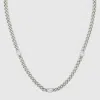 Gucci Interlokcing Necklace In Gray