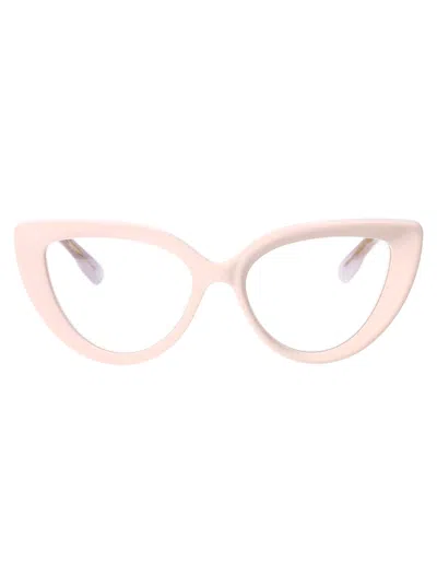 Gucci Ivory Acetate Optical Glasses In Brown