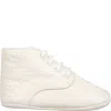 Gucci Ivory Shoes For Baby Kids With Gg Cross And Ufo In Ivory