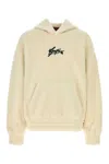 Gucci Hooded Teddy Sweatshirt Kangaroo Pocket In Neutral