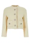 Gucci Women's Ivory Wool Blend Blazer