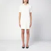 GUCCI IVORY WOOL MINI DRESS