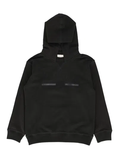 Gucci J L/s Sweatshirt Felted Ctn Je In Black