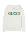 Gucci Printed Cotton Sweatshirt In New White