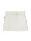 Gucci Kids Skirts White In White