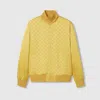 Gucci Jacke Aus Gg Jacquard Mit Reissverschluss