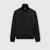 Gucci Gg Jacquard Zip Jacket In Black