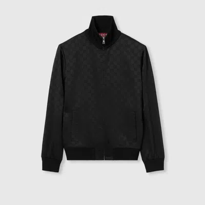 GUCCI GUCCI JACKE AUS GG JACQUARD MIT REISSVERSCHLUSS