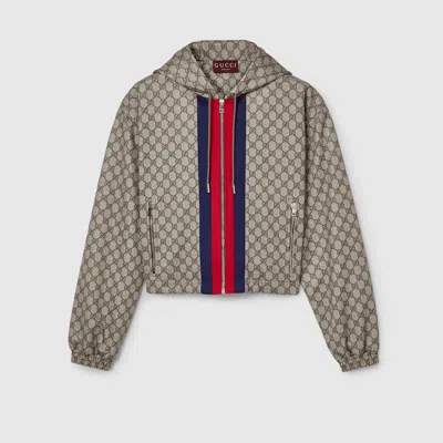 GUCCI GUCCI GG TECHNICAL JERSEY ZIP JACKET