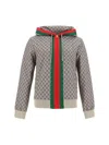 Gucci Technical Cotton Blend Zip Jacket