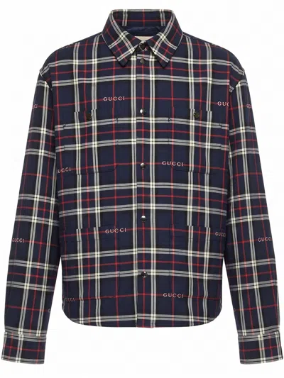 Gucci Jacket In Blue