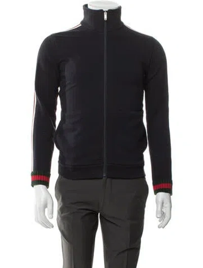 Pre-owned Gucci Jacket In Blue