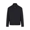 Gucci Collared Zip In Blue