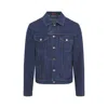 Gucci Denim Jacket Casual Jackets And Parka Blue In Blue