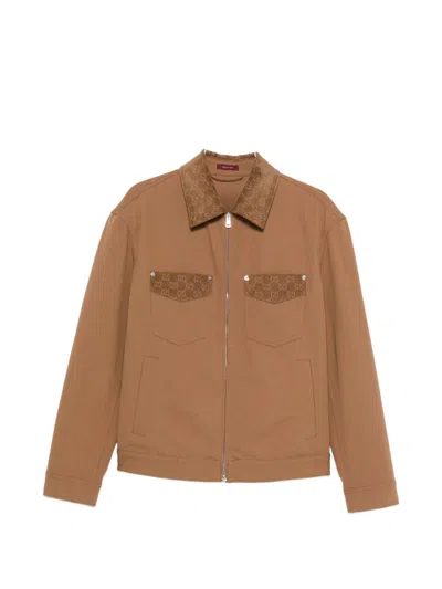 Gucci Jacket In Brown