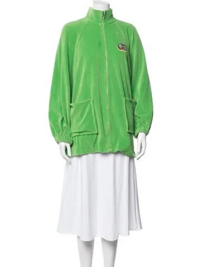 Pre-owned Gucci Jacket In Green