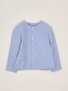 Gucci Jacket Jacket In Celeste