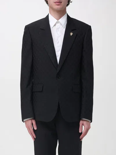 Gucci Jacket Men  In Black