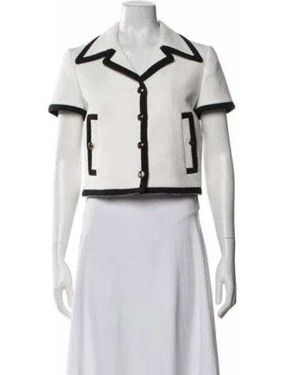 Pre-owned Gucci Jacket In White