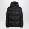 Gucci Black Padded Jacket In Jumbo Gg Fabric In Black
