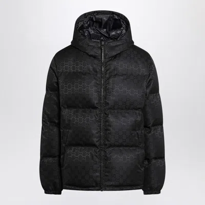Gucci Black Jacket With Gg Motif Men