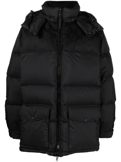 Gucci Men Jacket With Logo In Black