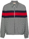 Gucci Gg-print Cotton Bomber Jacket