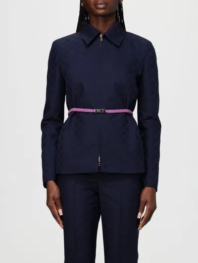 Gucci Jacket Woman  In Blue