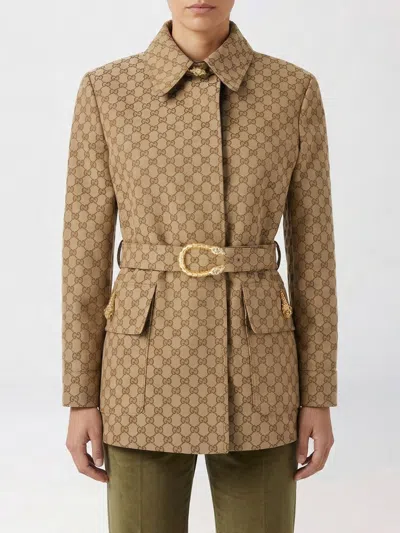 Gucci Jacket Woman  In Nude