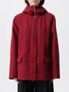 Gucci Women Red Polyester Faille Jacket In Red