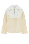 Gucci Beige Two-tone Blend Padded Jacket