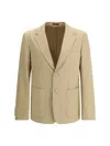 Gucci Gg Supreme-pattern Blazer In Neutral