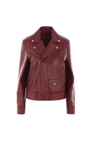 Gucci Jackets In Brown
