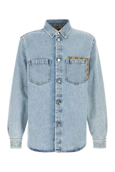 Gucci Jackets And Vests In Blue
